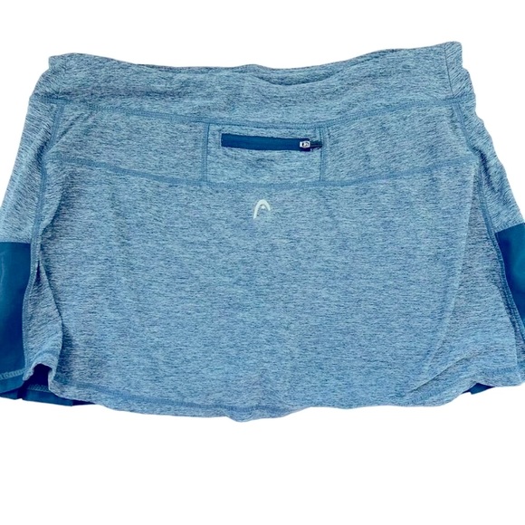 HEAD Blue Sports Ruffled Stretch Skort Size X-Large - Picture 12 of 13